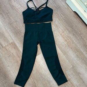 JoyLab Strappy Leggings and Top Set